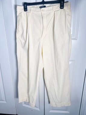 Polo by Ralph Lauren Light yellow & white Seersucker Chinos
